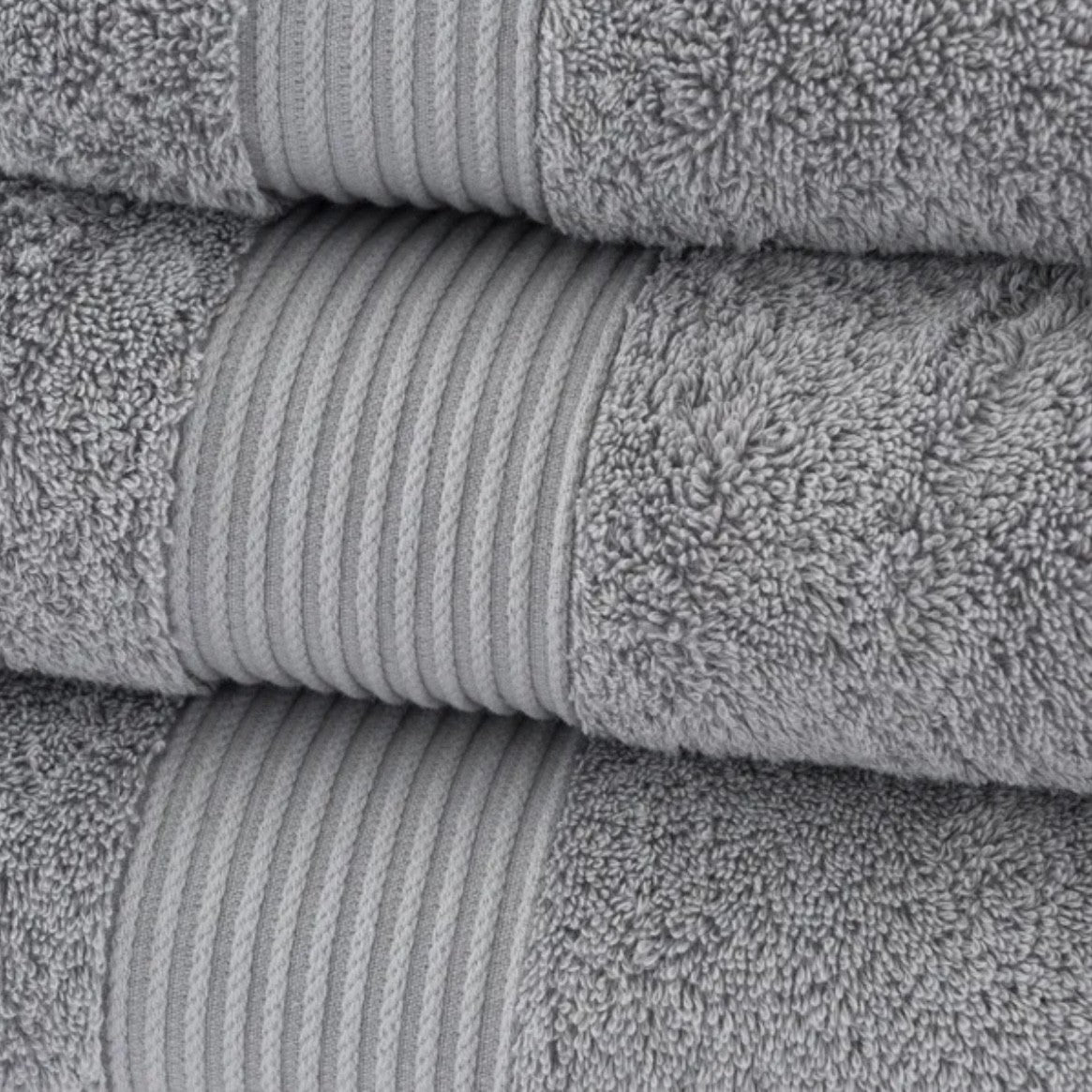 Silver Personalised Bath Towel