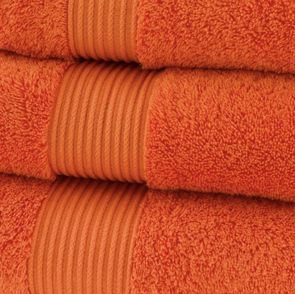 Burnt Orange Personalised Bath Towel