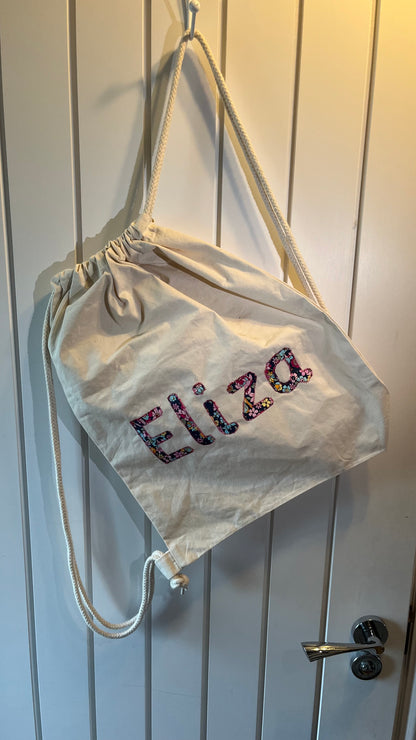 Personalised Drawstring bag