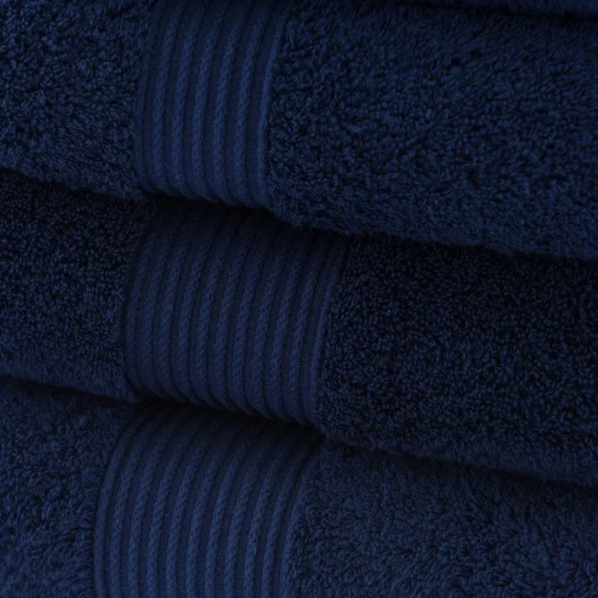 Navy Personalised Bath Sheet