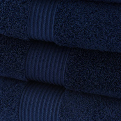 Navy Personalised Bath Sheet
